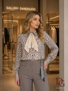 شومیز طرح زبرا فا