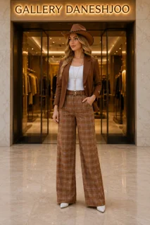 شلوار چهارخونه