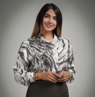 شومیز طرحدار نگار
